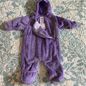 Minky north face snowsuit